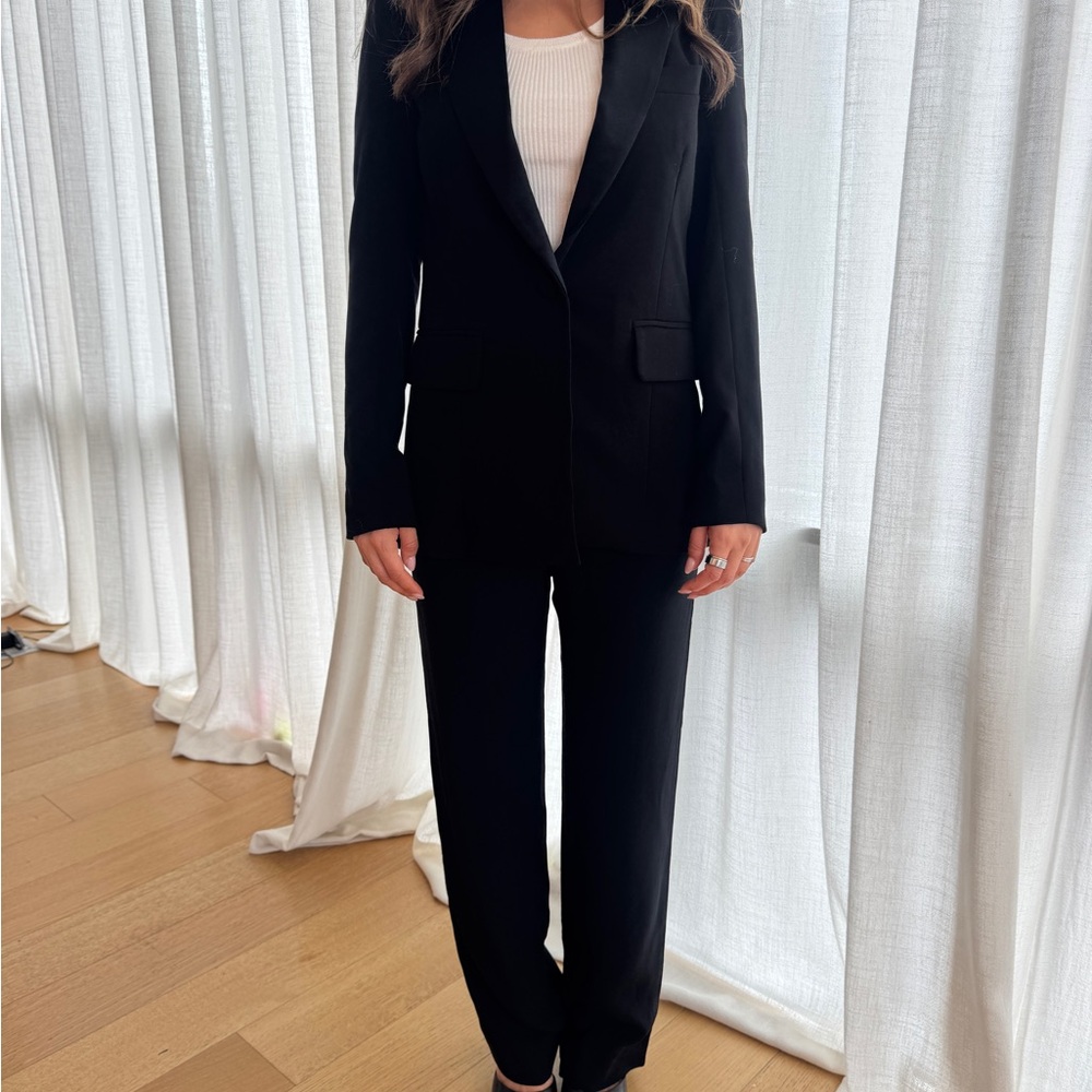 Rachel comey blazer with cutouts and silk lapels